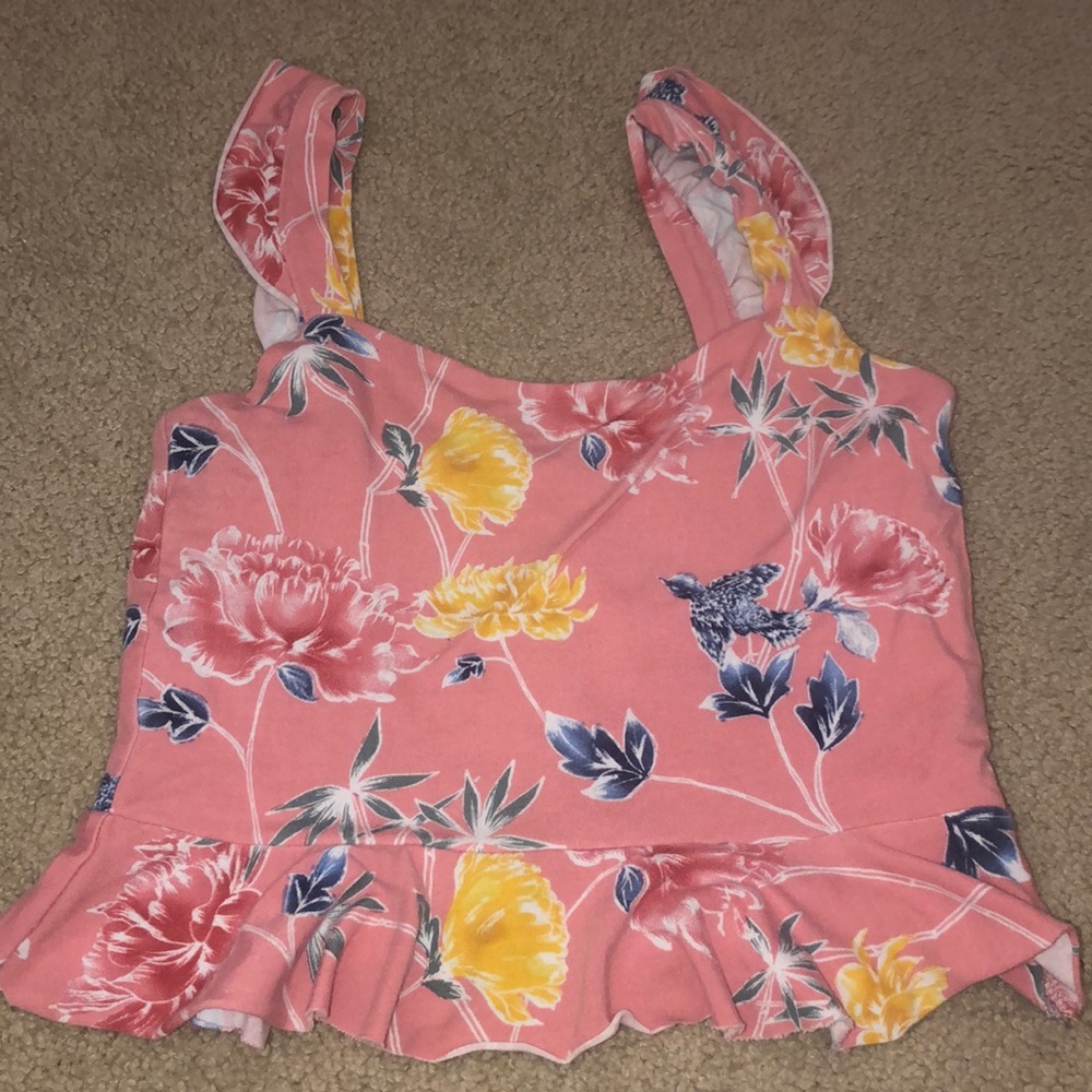Floral/Pink Tank top